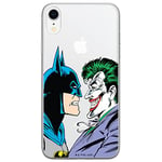 ERT GROUP Coque de téléphone Portable pour Iphone XR Original et sous Licence Officielle DC Motif Batman & Joker 005 Parfaitement adapté à la Forme du téléphone Portable, partiel imprimé