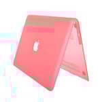 Hårdskal Transparent (Rosa) Skyddsskal för Macbook Air 13.3"