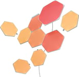 Nanoleaf Shapes Hexagon Starter Kit, 9 Smart Light Panels 9 Pack Kit 