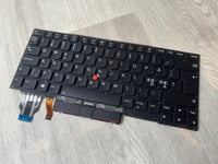 Nordic Backlit Keyboard for Lenovo Thinkpad X1 Carbon Gen 7th 8th SN20W73723 SN20W73759
