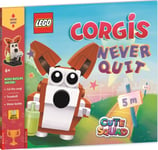Buster Books - LEGO® Cute Squad: Corgis Never Quit (with corgi mini-build and over 55 bricks) Bok