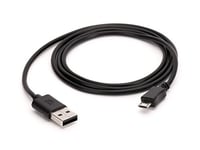 USB Cable for Mophie Juice Pack Plus Data Transfer and Replacement Black Cable