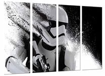 Tableau Star Wars, Dark Vador, Impression sur bois - Format XXL - 131 x 62 cm Réf. 26641