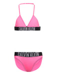 Calvin Klein Triangle Bikini Set Rosa [Color: LOUD PINK ][Sex: Kids ][Sizes: 128-140,140-152,152-164,164-170 ]