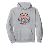hubby hubba best husband of year king of my heart family Pullover Hoodie