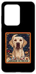 Coque pour Galaxy S20 Ultra Carte de tarot Labrador retriever pour les amoureux des chiens maman et papa