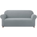 subrtex Housse de Canapé(4 Places,Gris Clair)