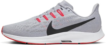 Nike Nike Air Zoom Pegasus 36, Men's Track & Field Shoes, Multicolour (Wolf Grey/Black/White/Bright Crimson 009), 8 UK (42.5 EU)