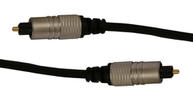 electrosmart TOSlink Optical Audio Digital SPDIF Cable/Lead Professional Quality with 24k Gold Plated Contacts (1.5m)