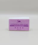 Naturlig tvål Lavender-Shea 110g