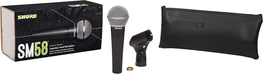 100% GENUINE SHURE SM58-LC XLR Cardioid Dynamic Vocal Microphone