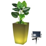 Eurotrail genopladelig LED-lampe/blomsterpotte 50 cm