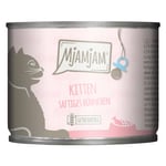 MjAMjAM Kitten 6 x 200 g - Saftig kyckling med laxolja