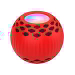 Mjukt Silikonfodral till Apple Homepod Mini - Röd