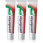 Parodontax Fluoride ikenien verenvuotoa ehkäisevä hammastahna 3x75 ml