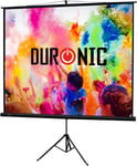Duronic Tripod Projector Screen TPS86 /43 86" Projection Screen Office | Home Th