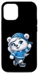 iPhone 12/12 Pro Skate Bear Skater Polar Bear Ice Skating Case