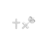 James Moore TH G51270 Sterling Silver Rhodium Plated Cubic Jewellery