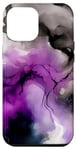 Coque pour iPhone 15 Plus Asexuality Pride Art Ink Marble | Drapeau de fierté en marbre asexué