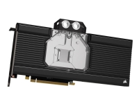 CORSAIR Hydro X Series XG7 RGB 30-SERIES VENTUS - Video card GPU liquid cooling system waterblock - nickelpläterad kopparbas - svart - för MSI GeForce RTX 3080 VENTUS 3X 10G OC, GeForce RTX 3090 VENTUS 3X OC