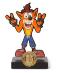 PlayStation Powera Heavy Metal Crash Bandicoot Statue - Crash Bandicoot Game NEW