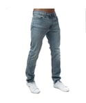 Levi's Mens Levis 511 Hydrothermal Slim Fit Jeans in Denim - Blue Cotton - Size 30 Short