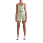 aim'n Ribbed Performance Midi Biker Shorts