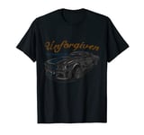 unforgiven vintage muscle car vector illustration, t-shirt T-Shirt