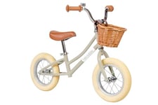 FabricBike Mini 12" - Vélo d'équilibre, pour Enfants de 18 Mois à 4 Ans, Vélo sans pédales, Selle et Guidon réglables (Mini Classic Light Sand)