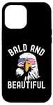 iPhone 14 Plus Bald and Beautiful Funny Fourth of July bald eagle joke Case