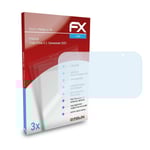 atFoliX 3x Screen Protector for Amazon Echo Show 5 3. Generation 2023 clear