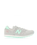 New Balance Girls Girl's 373 Lace Trainers in Grey - Size UK 4.5