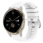 Garmin Venu 2S Klockarmband i Silikon - Vit