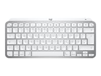 Logitech MX Keys Mini for Mac - Clavier - rétroéclairé - Bluetooth - QWERTZ - Allemand - gris pâle