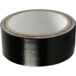 Textiltejp, B: 38 mm, svart, 25 m/ 1 rl.