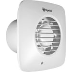 Xpelair Simply Silent DX100BS 100mm Standard Square Extractor Fan 2 Speed Square
