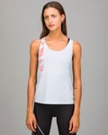 Reebok Running ActivChill Graphic Tank Top - Cloud Grey - XS