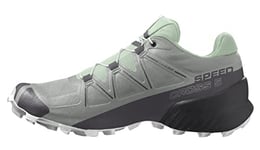 Salomon Speedcross 5 Chaussures de Trail Running pour Femme, Accroche, Stabilité, Fit, Wrought Iron, 42