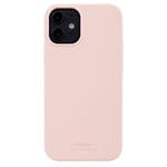 iPhone 12 Mini Holdit Soft Touch Skal Silikon - Blush Pink