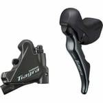 Shimano Tiagra ST-4720 2 Speed STI Bled With BR-4770 Mount Calliper Left Rear