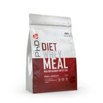 PhD Diet Whey Meal Replacement Protein Powder MRP 770g Double choc Shake