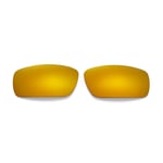 Walleva Polarized 24K Gold Replacement Lenses For Oakley Crankshaft Sunglasses