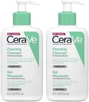 Cerave DOUBLE Foaming Cleanser 236Ml Pack of 2