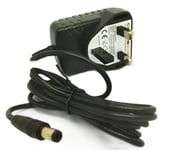 9V ac/dc Mains uk plug Power Adaptor for Magicbox Clarus DAB/FM Digital Radio