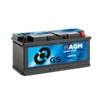 GS Yuasa AGM020 12V 105Ah 950A Start Stop Plus batteri