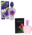 2 x Womens Designer Perfume Story of Rose and Fragrant Cloud Purple 100ml EDP