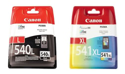 Canon PG-540L Black CL-541XL Colour Ink Cartridge For MG4250 Replaces PG-540XL