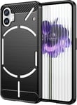 For Nothing Phone (1) Case Carbon Fibre Gel Cover Ultra Slim Shockproof