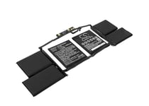 Batteri till Apple MacBook Pro "Core i7" 2.6 15" Touch/Late 2016 mfl - 6.600 mAh
