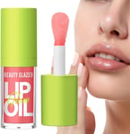 Hydrating Lip Glow Oil,Long Lasting Hydrating Lip Gloss Tinted - Lip Balm Lip Ca